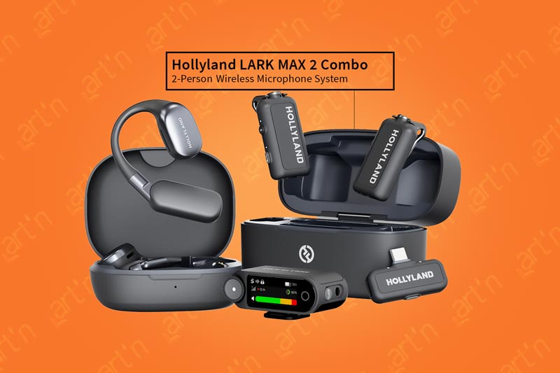Hollyland lark max 2 ultimate combo 2-person wireless microphone