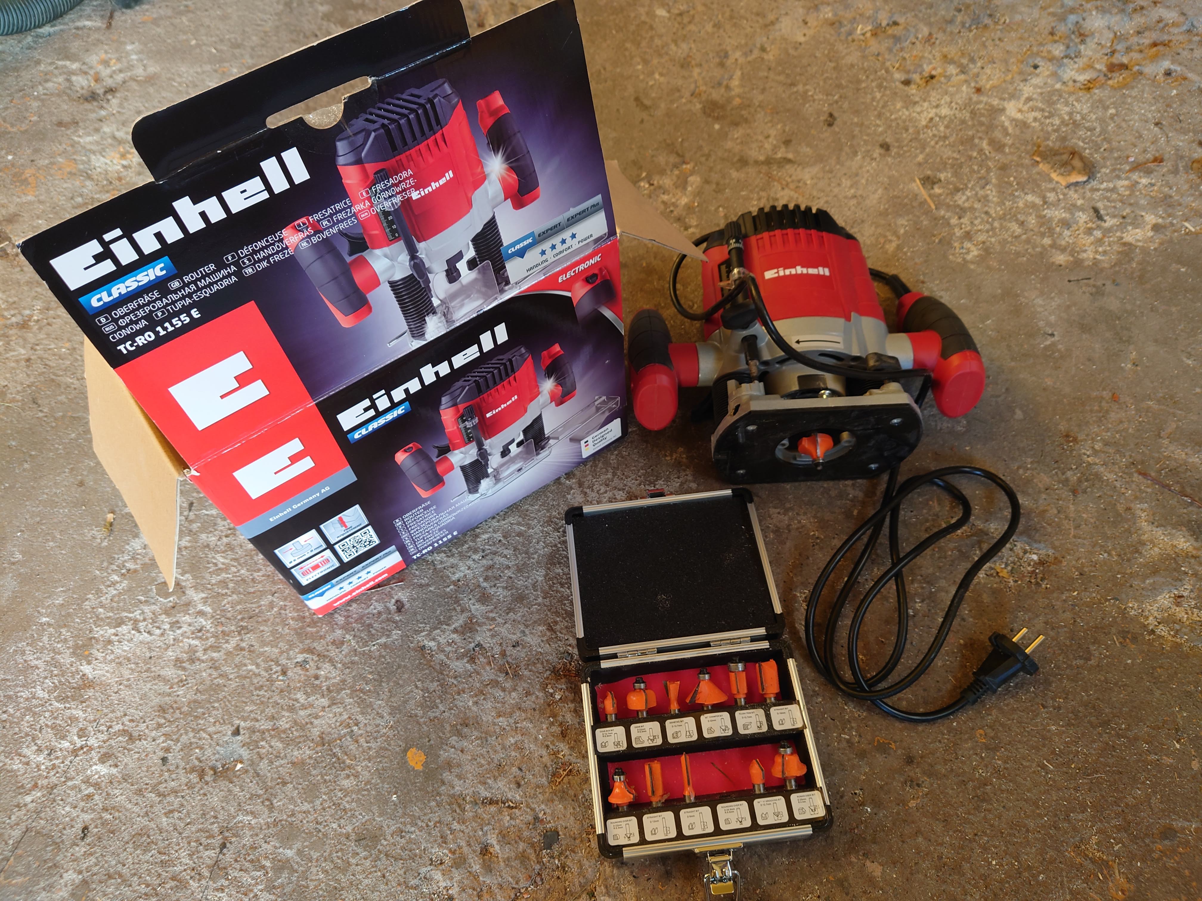 Handöverfräs einhell