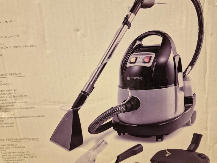 tekstiilipesuri/imuri ströme t203 2200w⚡