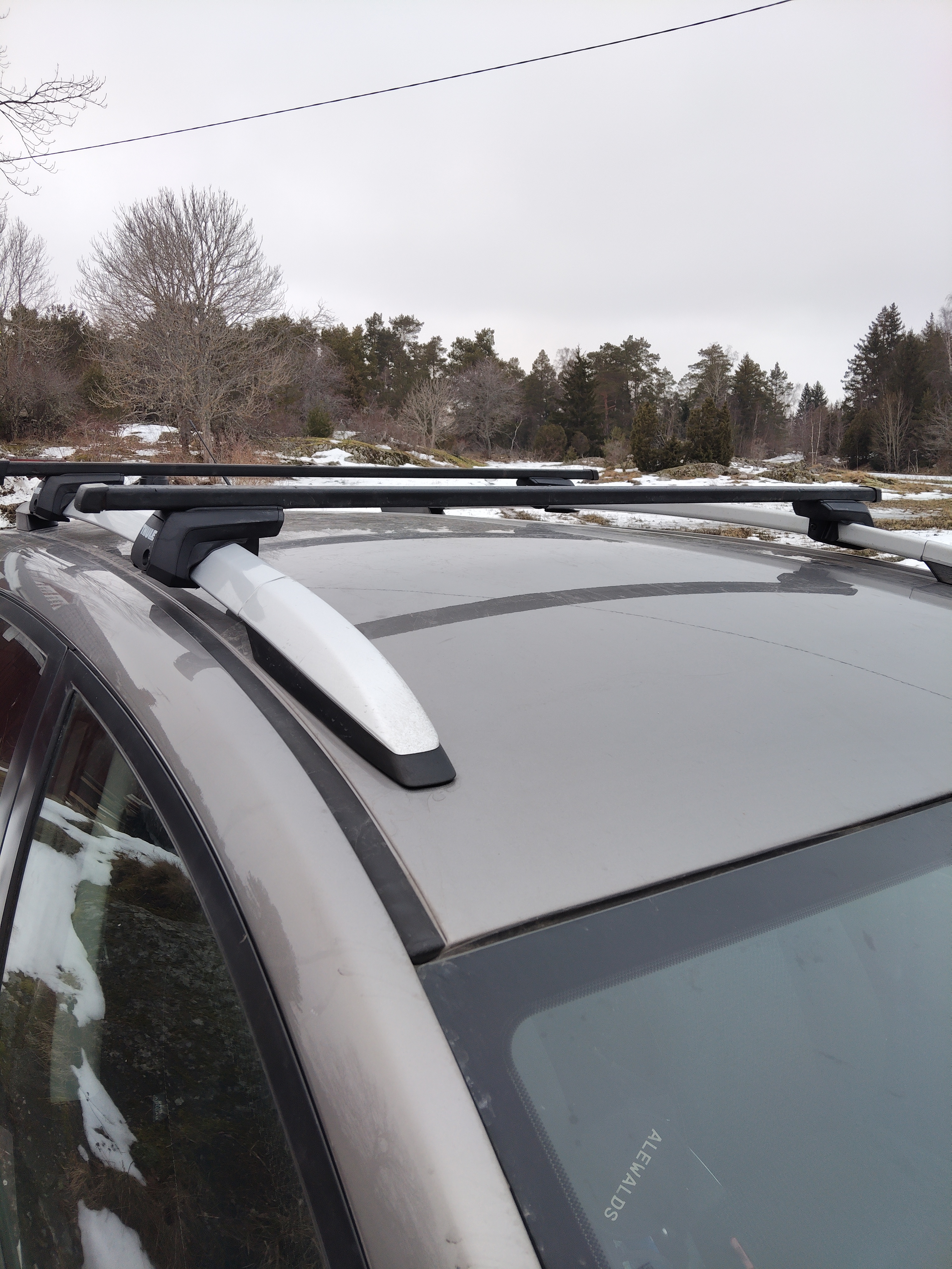 Takräcke för de flesta rails och spännband