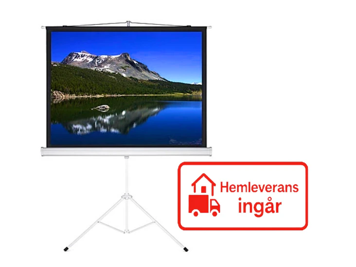 # portabel 96-tums projektorduk