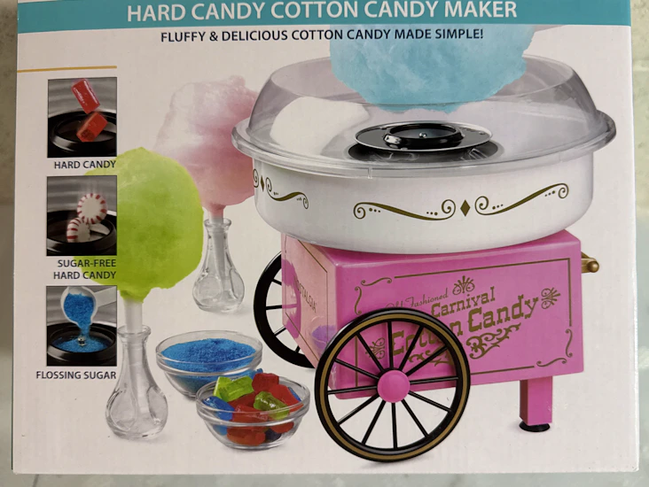 Hard candy coton maker