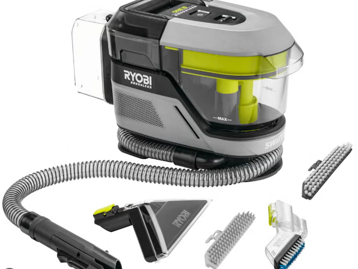 Ryobi swift clean tekstilrenser 18v one+, rdc18bl
