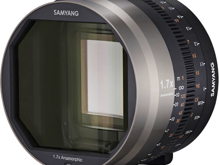 Samyang v-af 1.7x anamorphic mf adapter sony e mount lenses 18, 24, 35, 45, 75