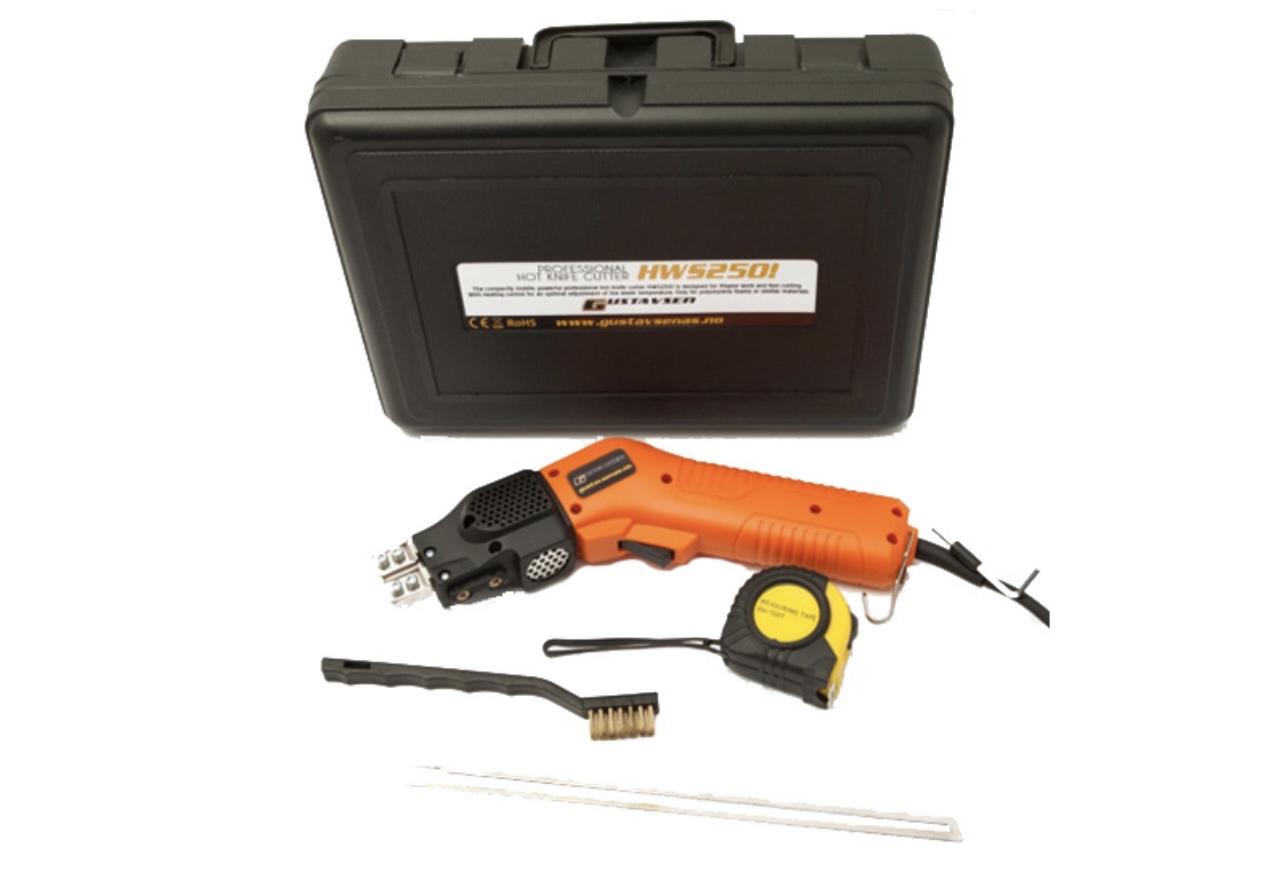 Varmekniv til isopor 