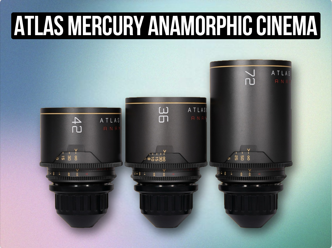 Atlas mercury anamorphic cinema lens set 1.5x 36,45,72mm orion flare pl,ef,x,l,e mount 