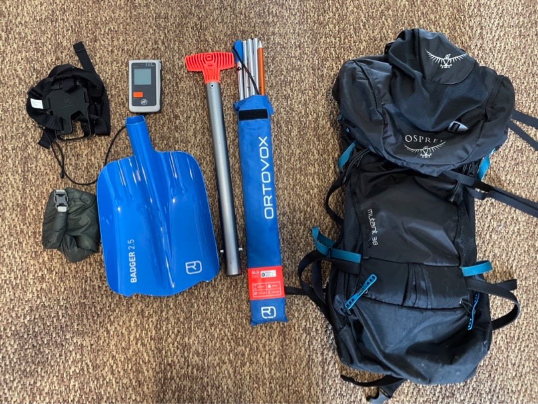 Full skredpakke perfekt for topptur