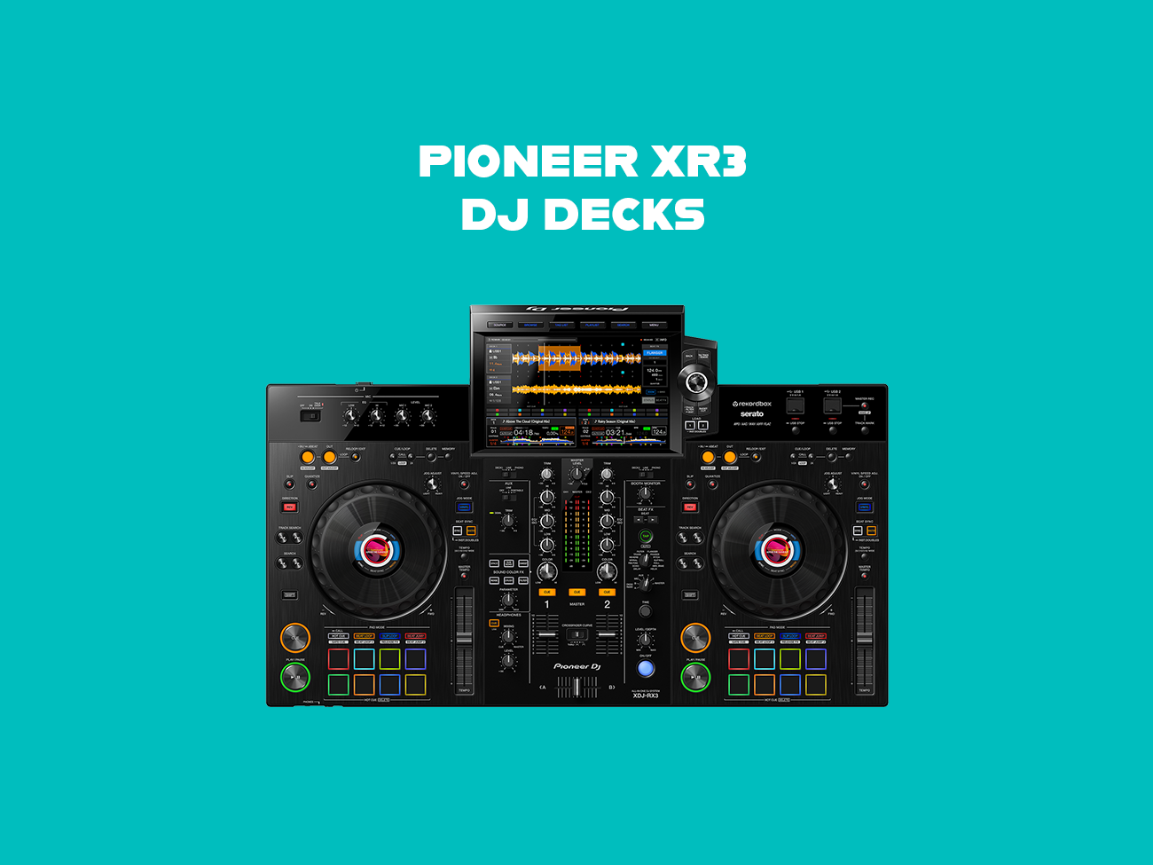 Pionner dj xdj rx3 + flight case