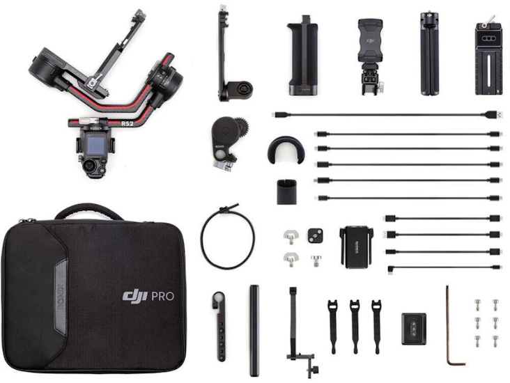 Dji ronin rs2 gimbal + raveneye (pro combo)
