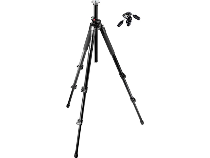 Manfrotto m055xprob med 804rc2 stativhode
