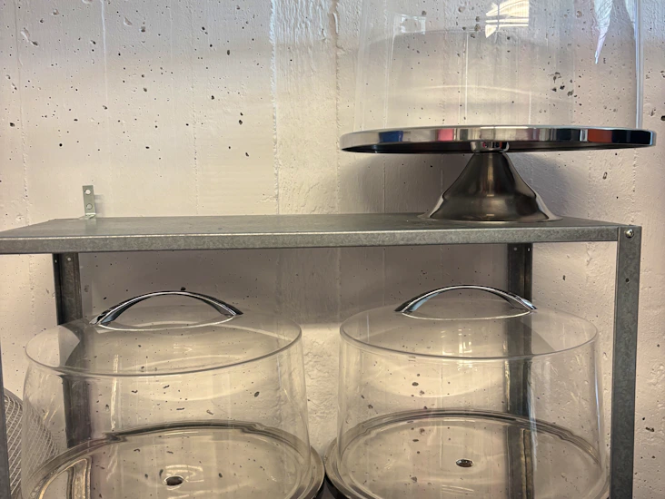 Kakfat, tårtfat 3 st