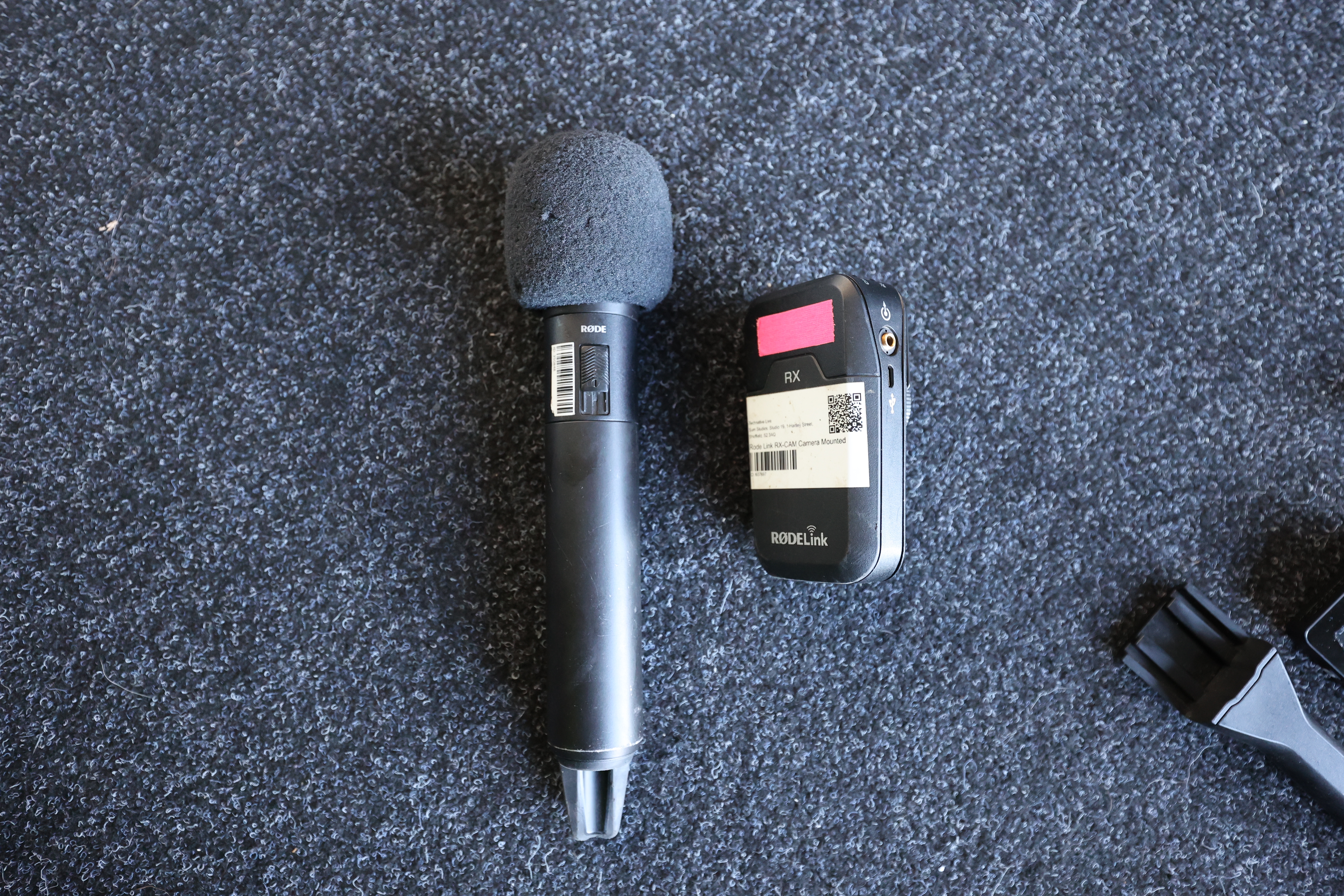 Rødelink tx-m2 and rx-cam microphone system