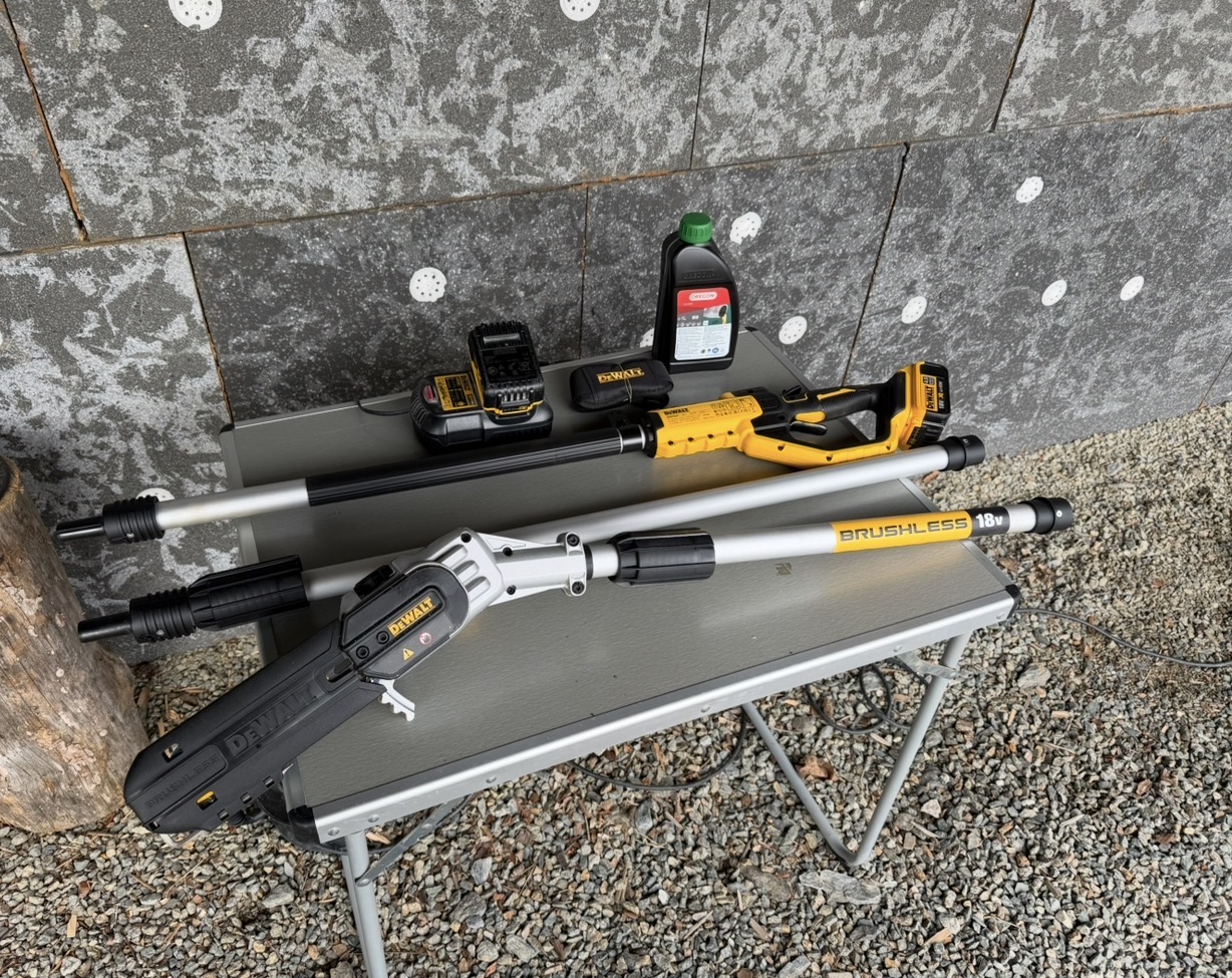 Dewalt grensag 18v forlengbar