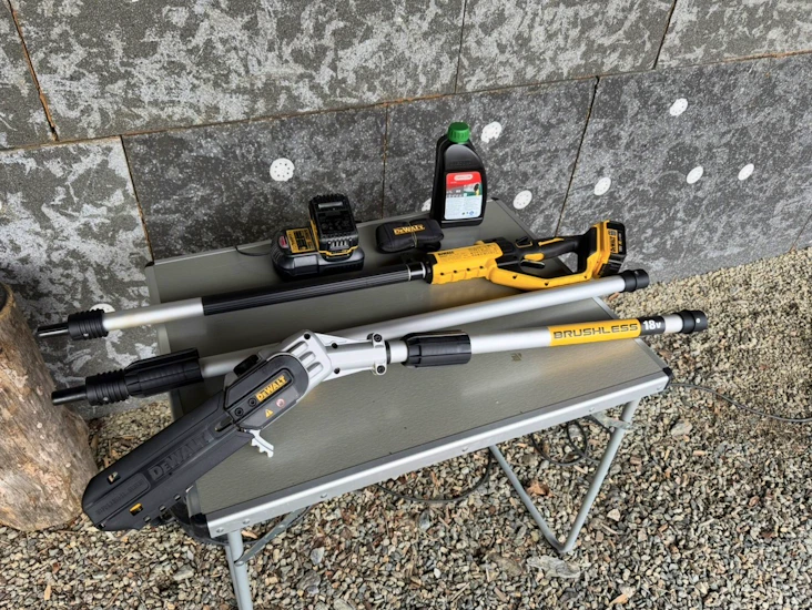 Dewalt grensag 18v forlengbar