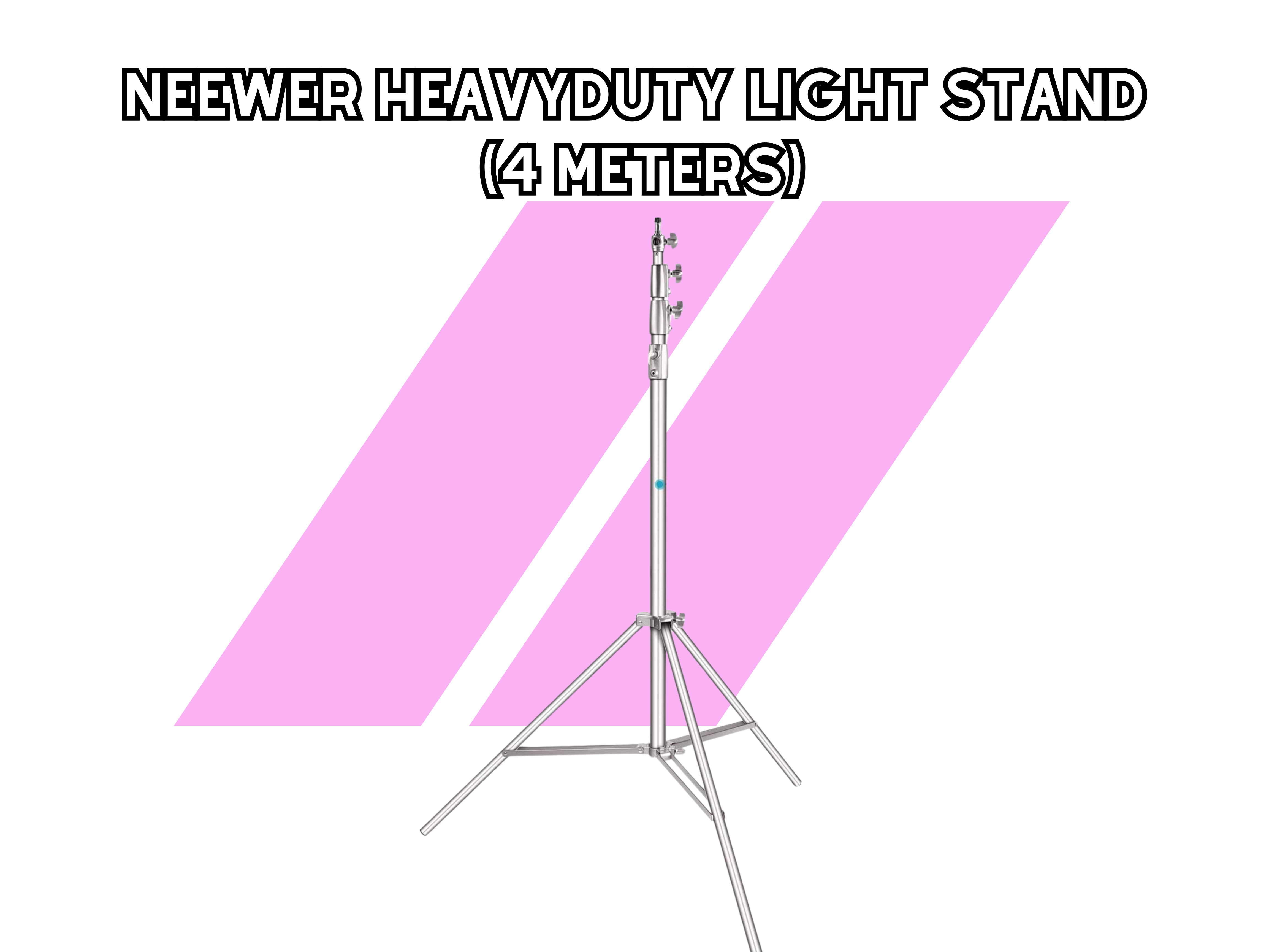 Neewer heavy-duty light stand (4 meters)