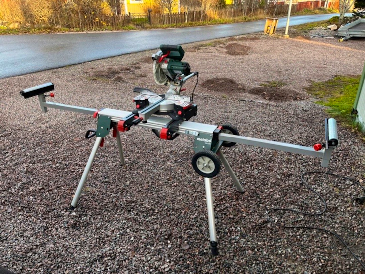 Kap- & gersåg inkl stativ