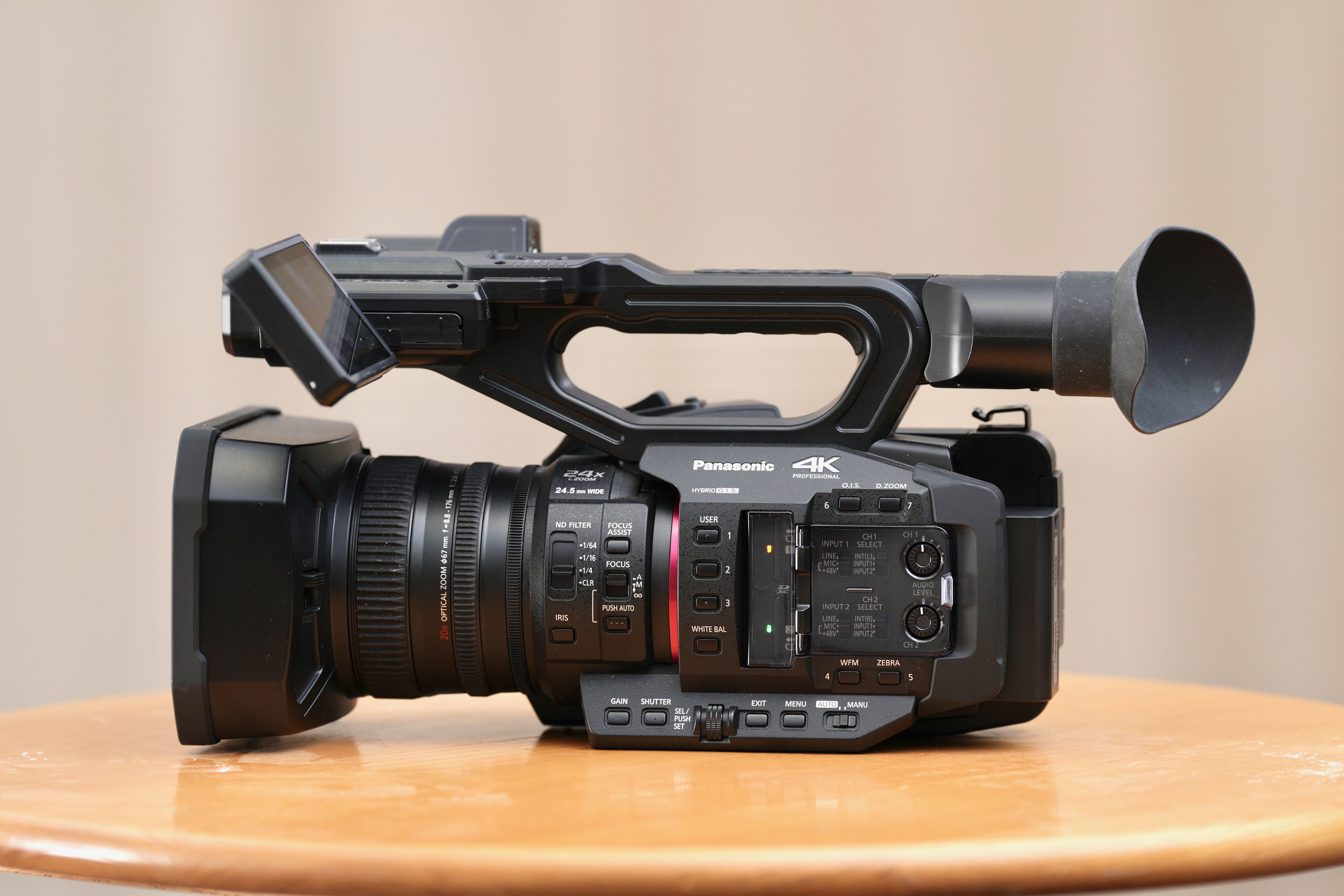 Panasonic hc-x2 4k camcorder | with extended battery