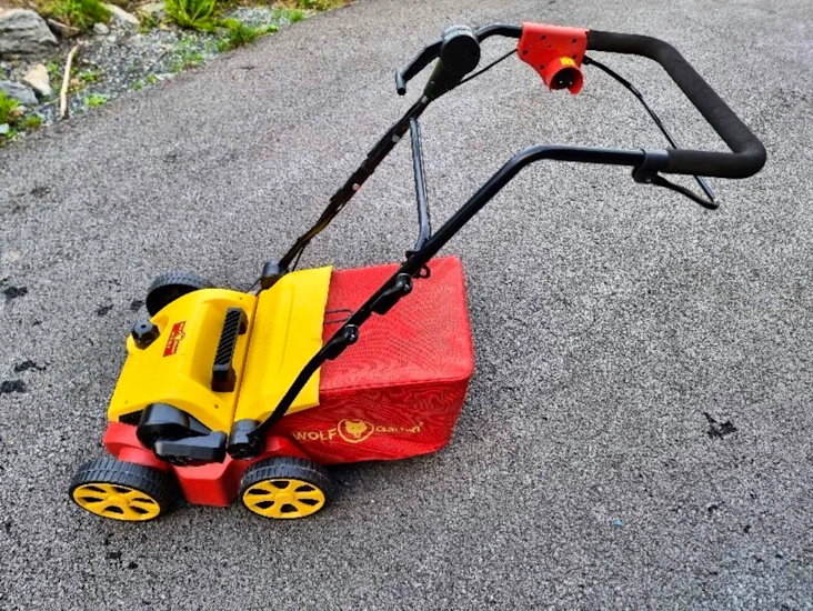 Vertikalskärare wolf-garten va 378 e