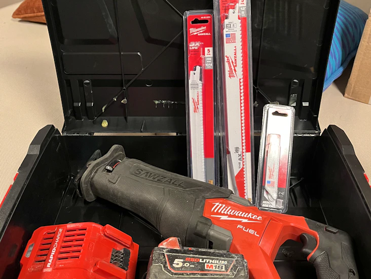 Milwaukee tigersåg ink. sågblad