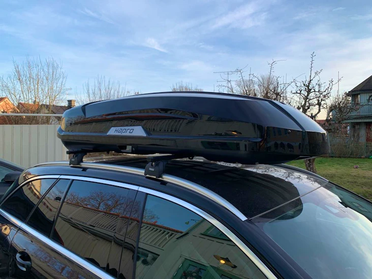 Takbox 560 l inkl lasthållare mb e 2016 ->