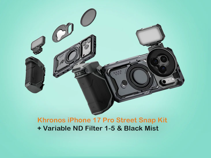 Tilta khronos iphone 17 pro – street snap kit