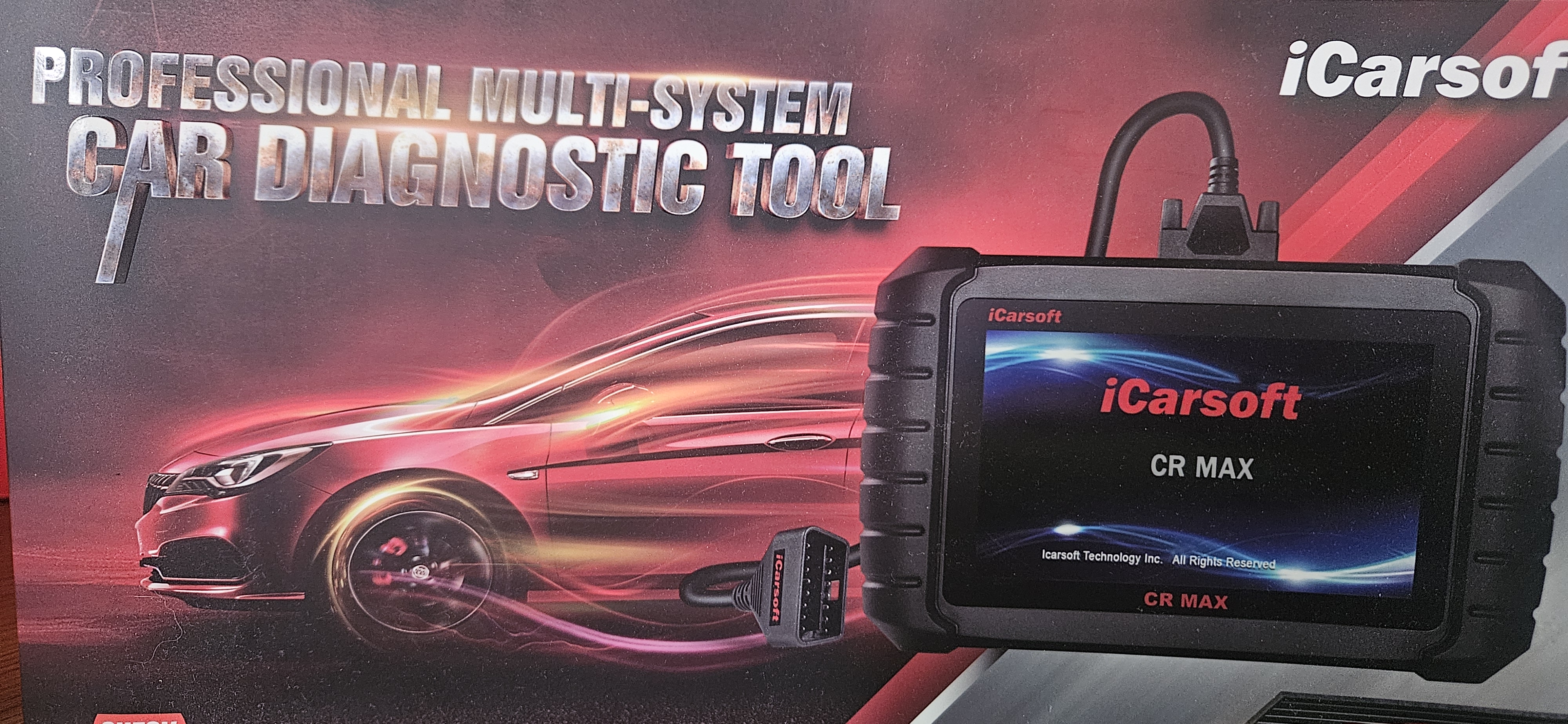 Felsök din bil själv med  icarsoft cr max !