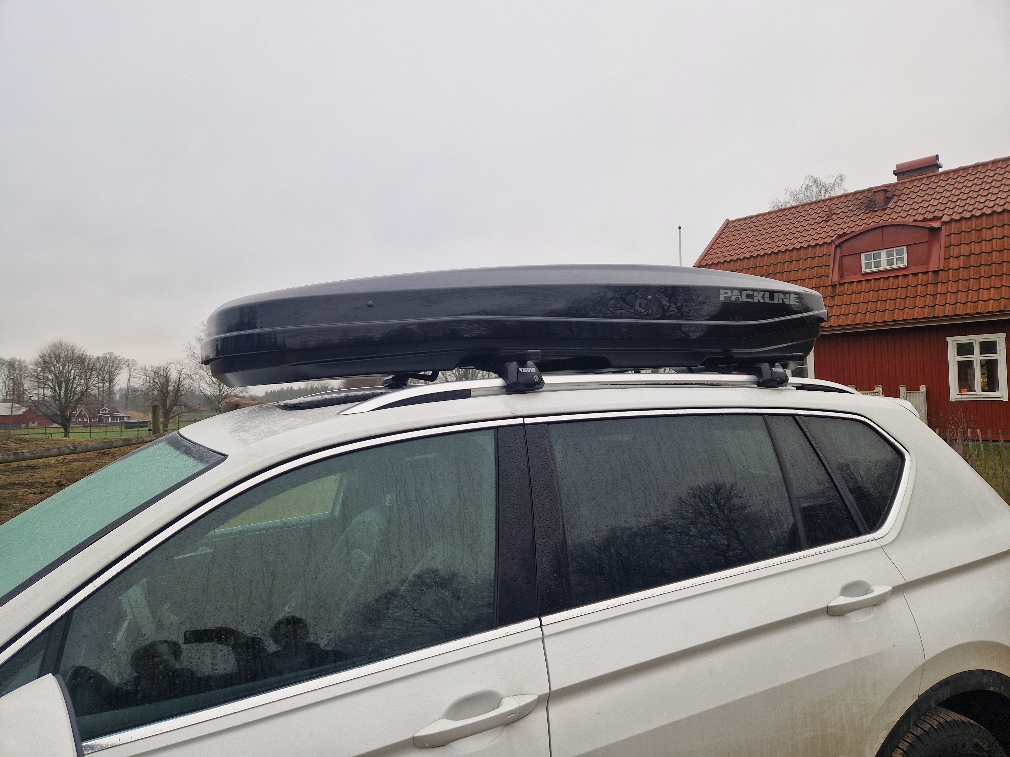 Packline nx traveller - thule raised rail evo squarebar