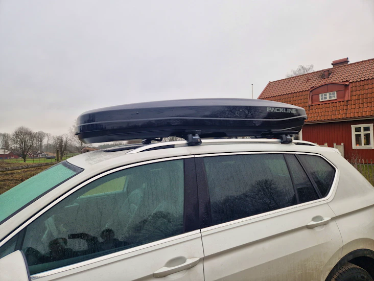 Packline nx traveller - thule raised rail evo squarebar