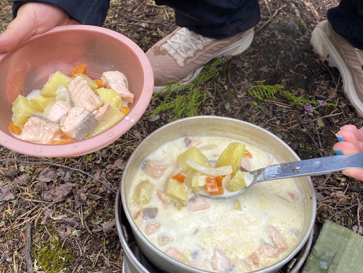 Isompi alumiininen trangia setti