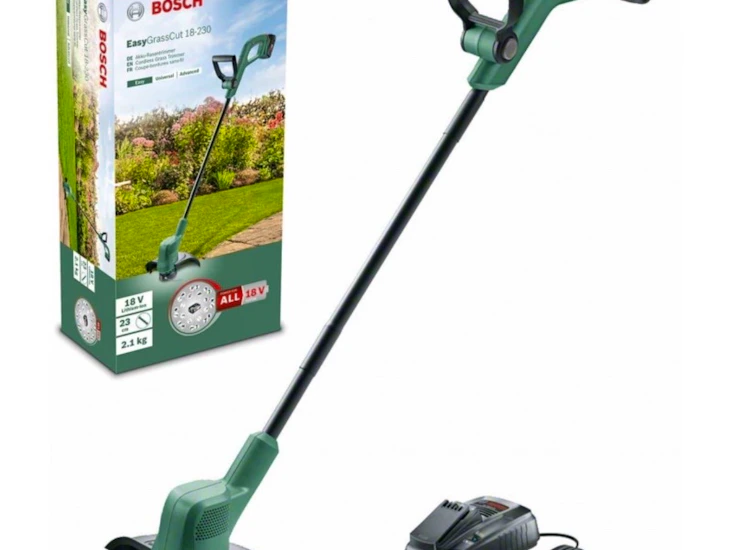 Batteridriven grästrimmer bosch