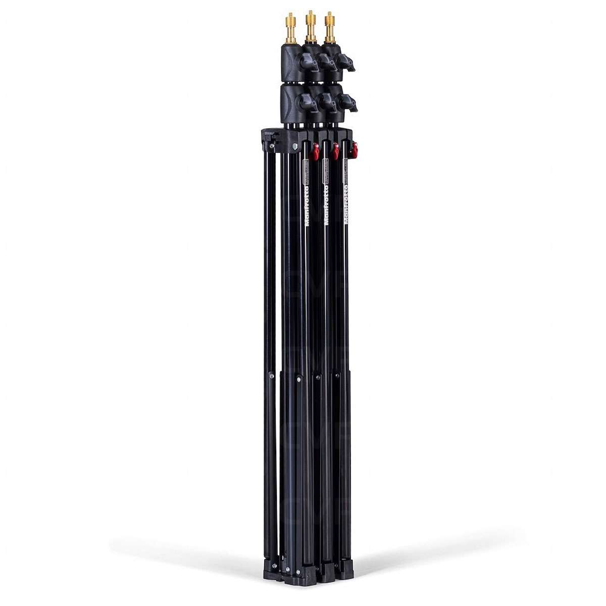 3x manfrotto 1052bac kevyttä valoständiä