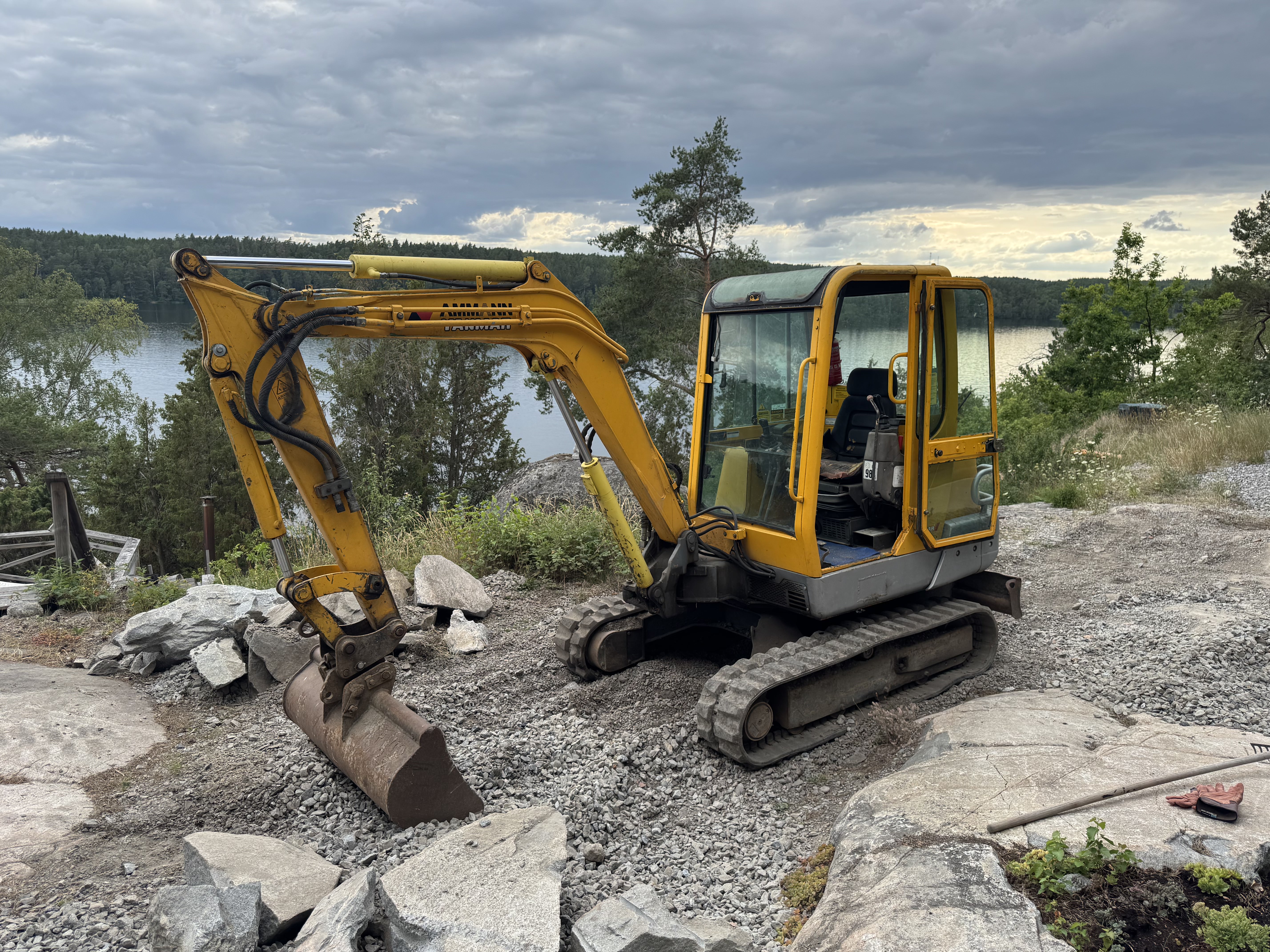 Yanmar b37v grävmaskin 3,5 ton