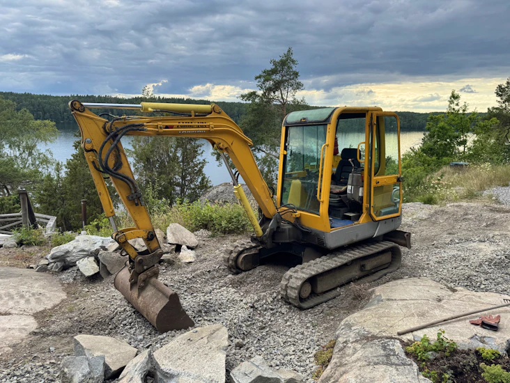 Yanmar b37v grävmaskin 3,5 ton