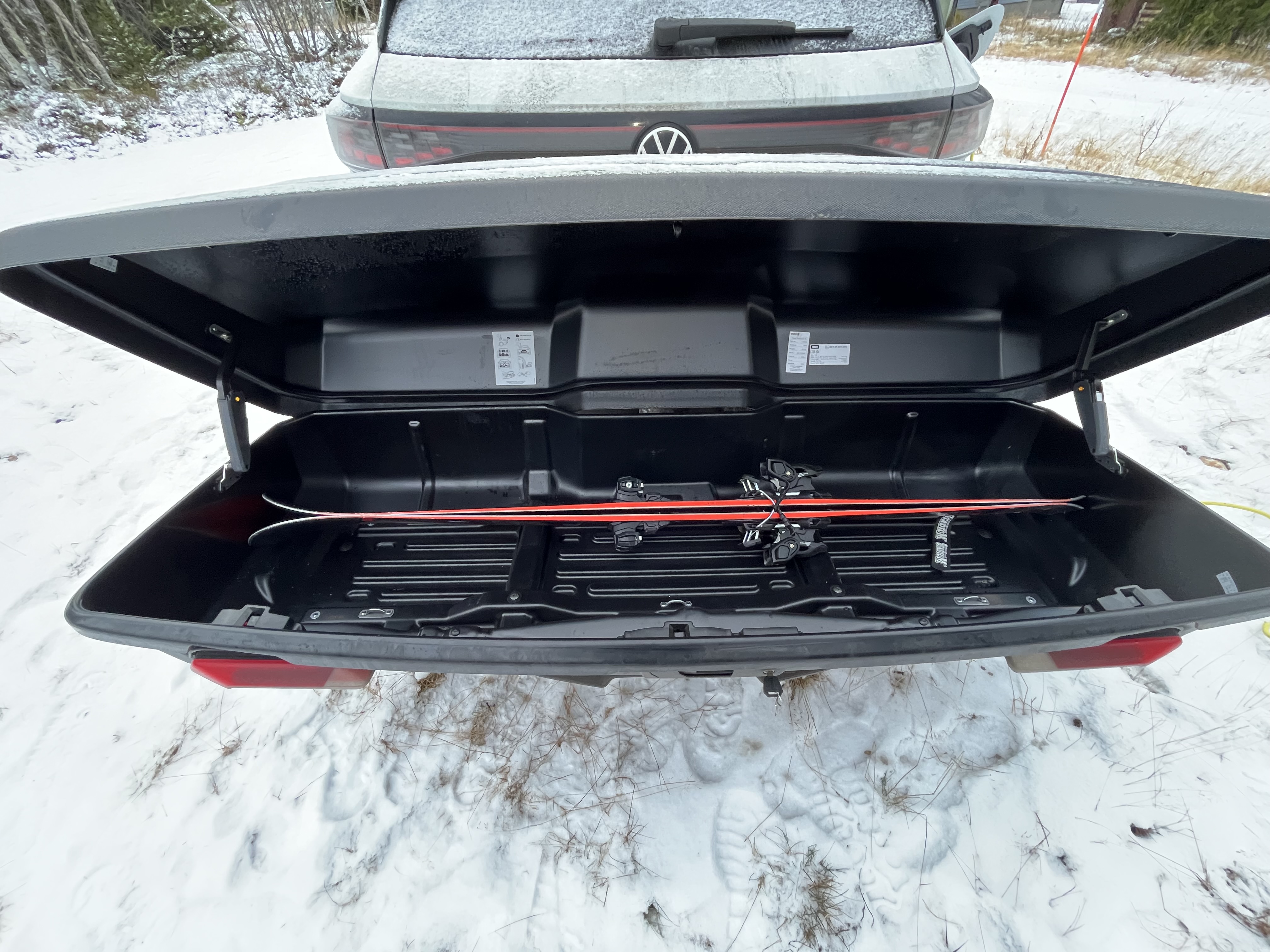 Baxbox thule arcos xl max 182cm skidor