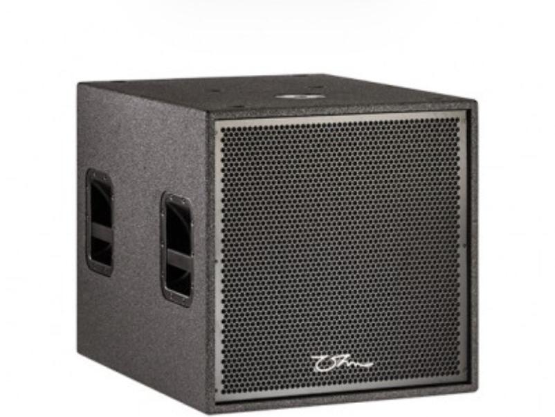 Ohm trs-118 touring-grade 18” subwoofers (pair) | same day hire available
