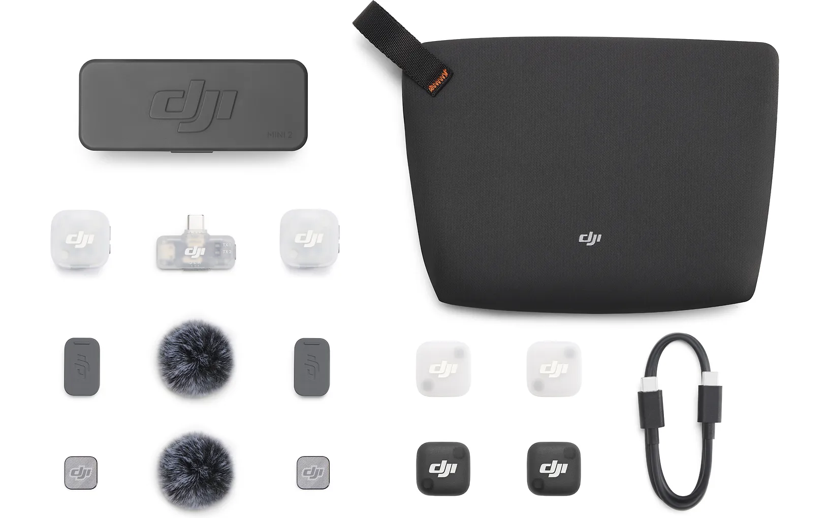 Dji mic mini 2 – 2 langatonta mikrofonia usb-c-puhelimeen