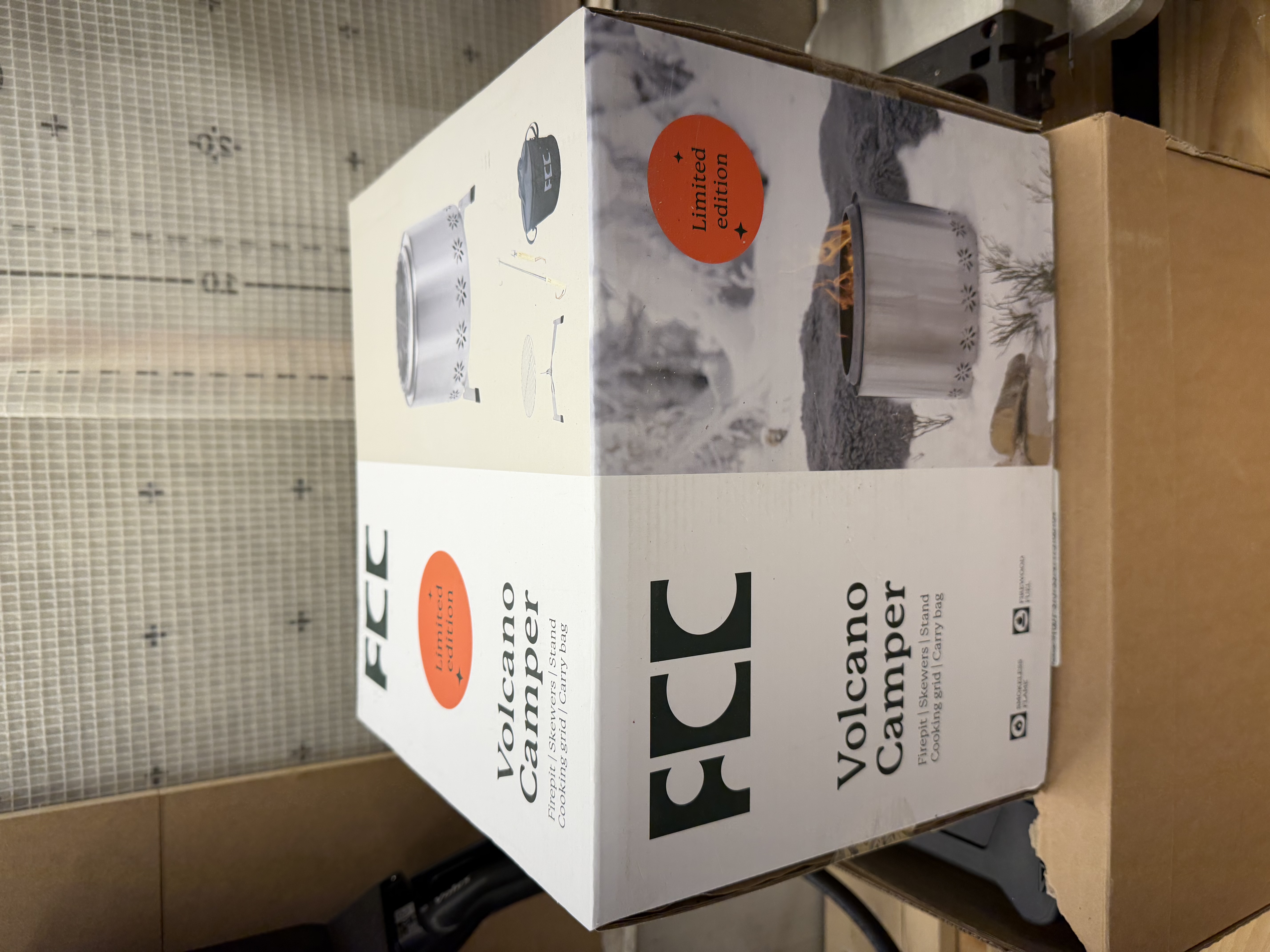 Fcc volcano camper båltønne
