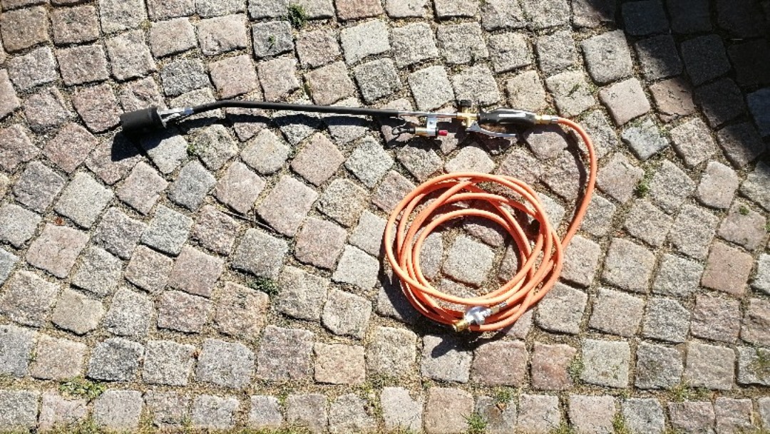 Gasolbrännare ogräsbrännare 