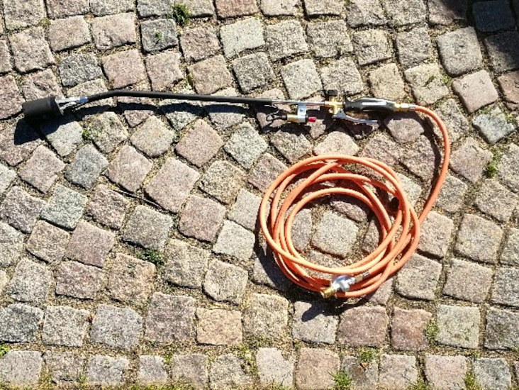 Gasolbrännare ogräsbrännare