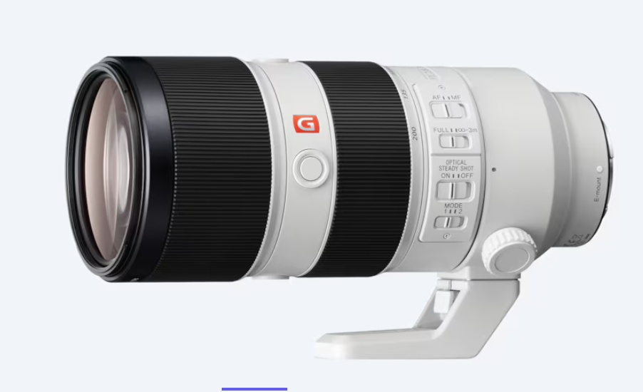 Sony fe 70-200mm f2.8 gm oss - sony e with carry case and lens protector