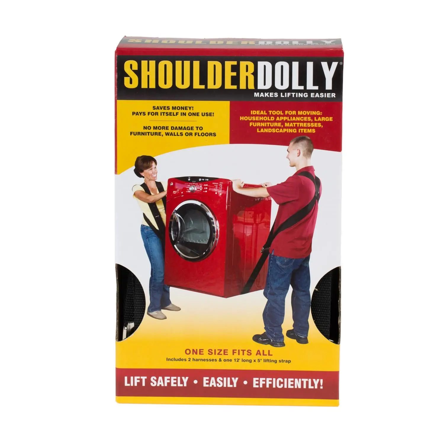 Shoulder dolly bæresele