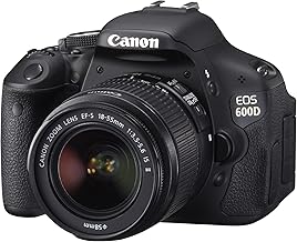 Canon eos 600d digital slr camera (inc. 18-55 mm f/3.5-5.6 is ii lens kit) (renewed) canon eos 600d digital slr camera (inc. 18-55 mm f/3.5-5.6 is ii lens kit)