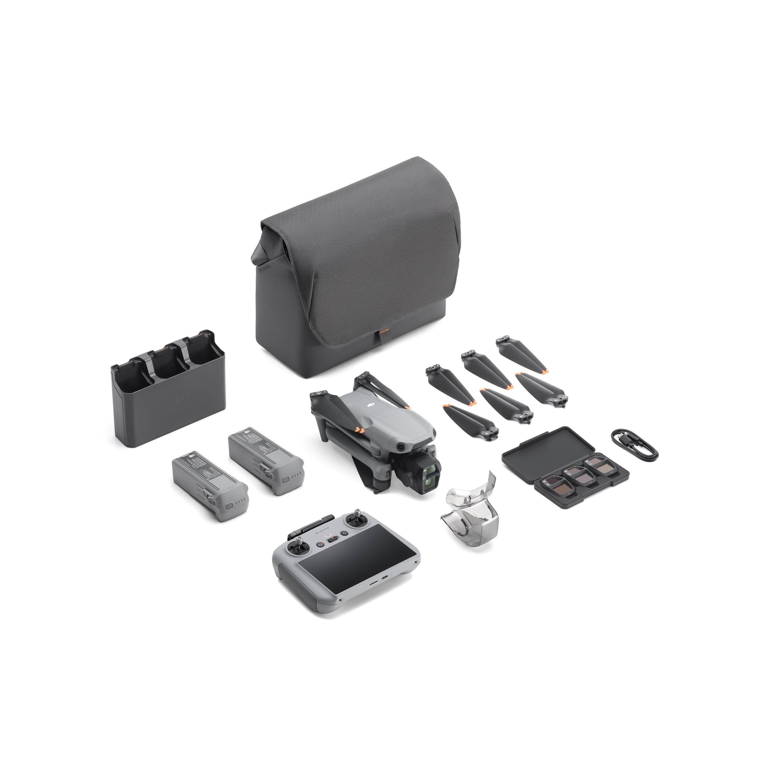 Dji air 3s fly more combo (dji rc 2) - 4k/60fps hdr video & 14 stops of dynamic