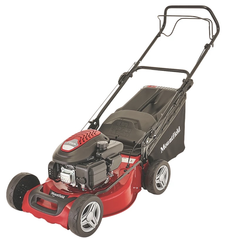 Mountfield sp185 46cm 139cc self-propelled rotary petrol lawn mower