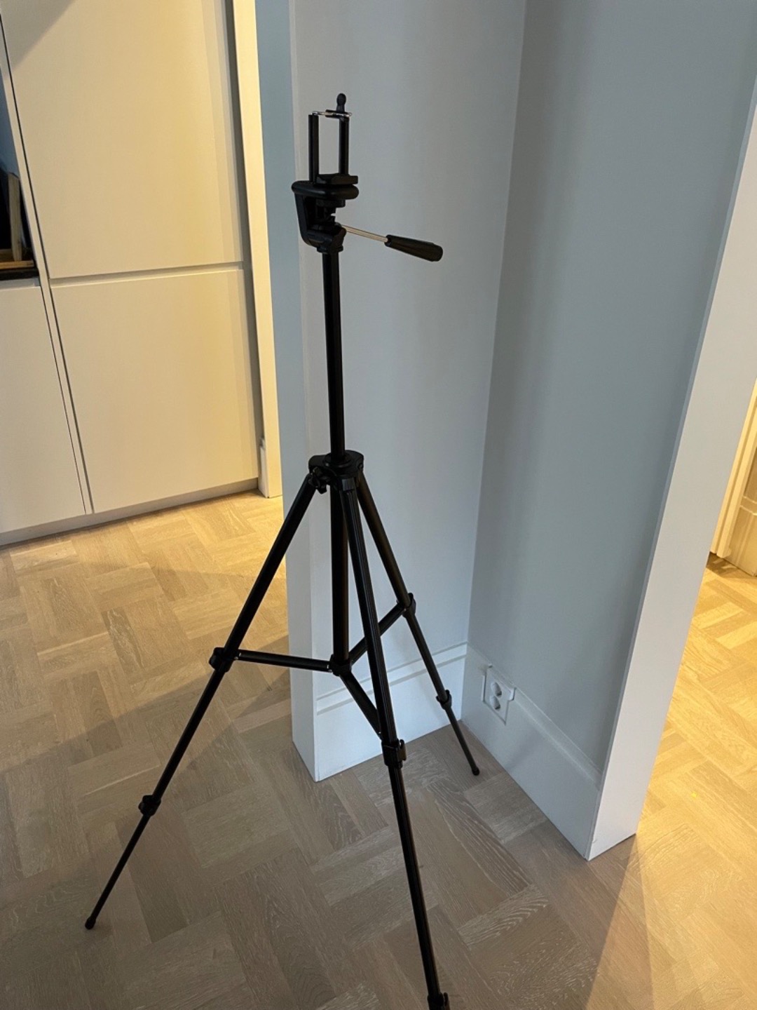 Kamerastativ med mobilhållare