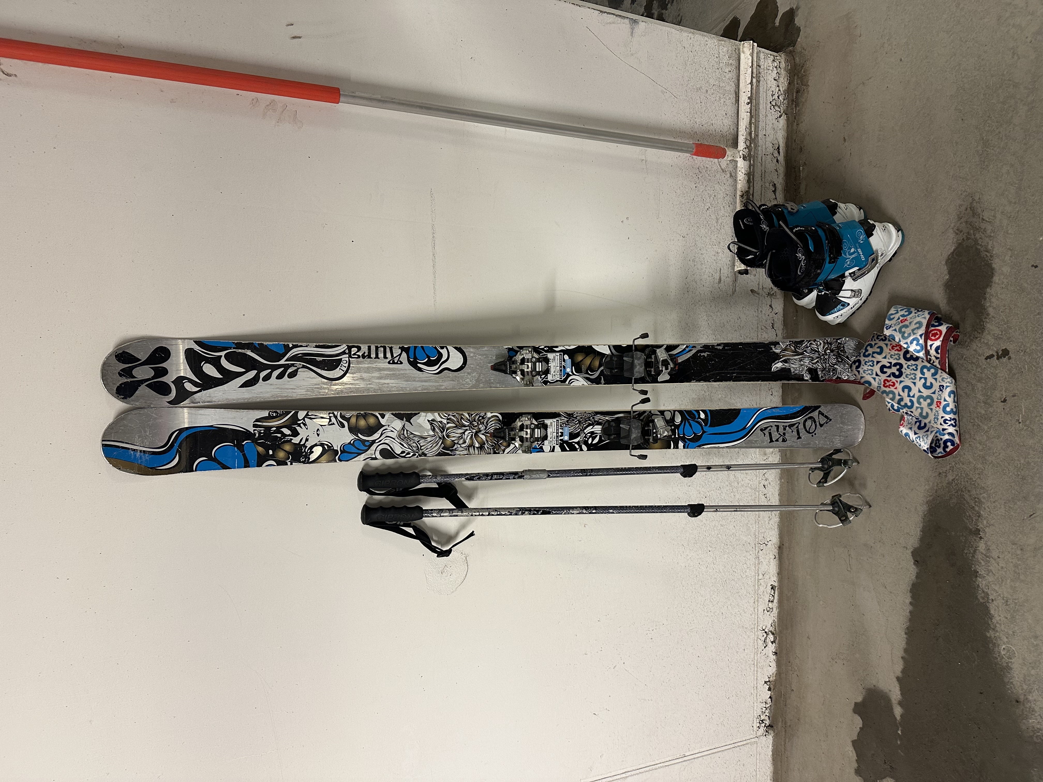 Toppturpakke til dame, 170cm