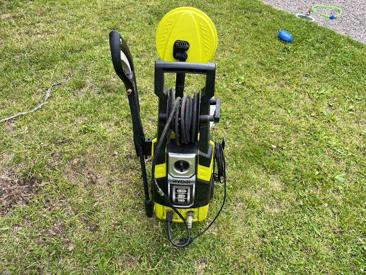 Högtryckstvätt med flera munstycken