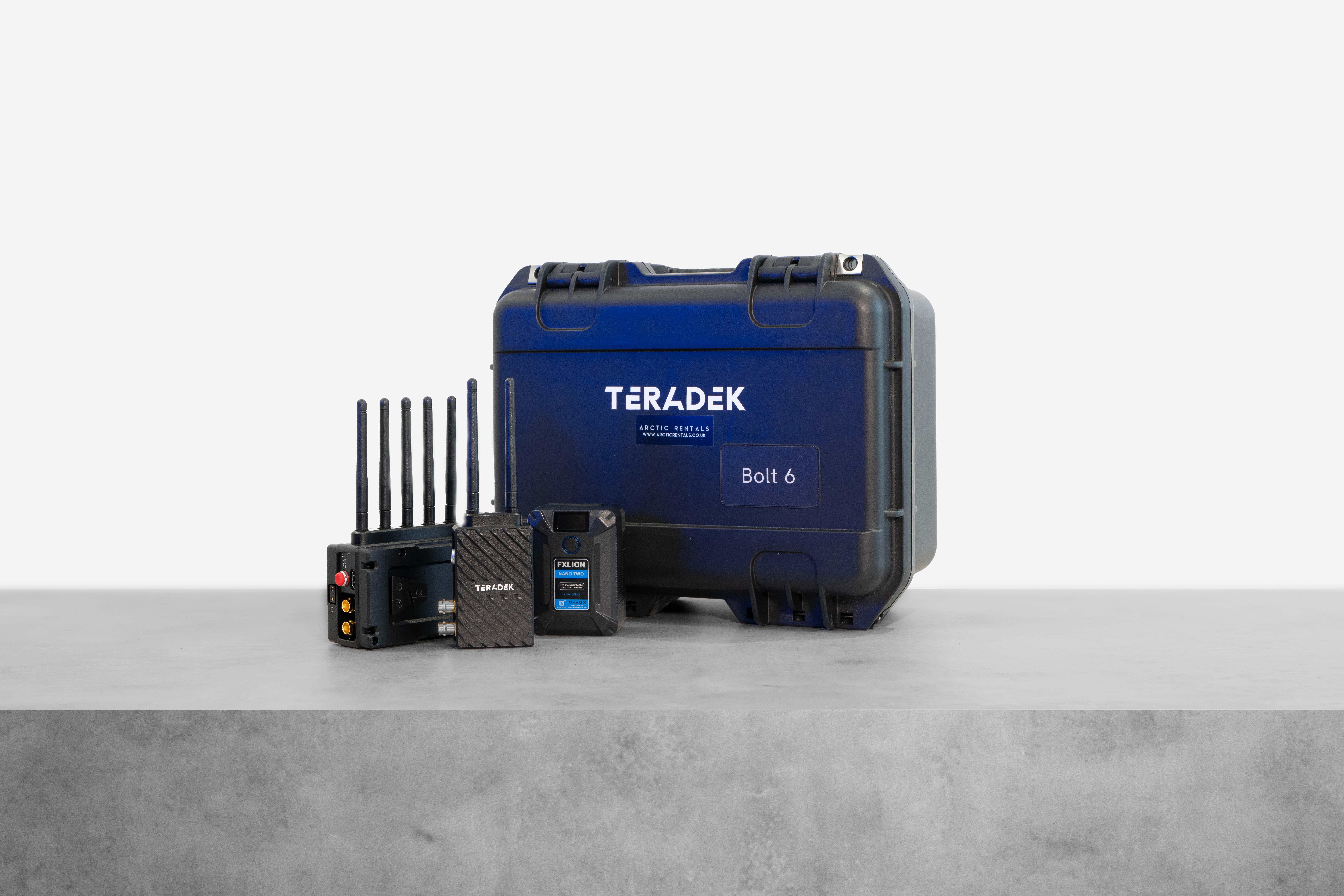Teradek bolt 6 lt 750 4k tx/rx deluxe v-lock
