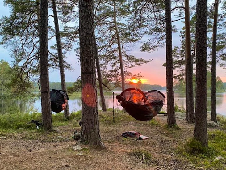 Fantastiskt komplett camping utrustning