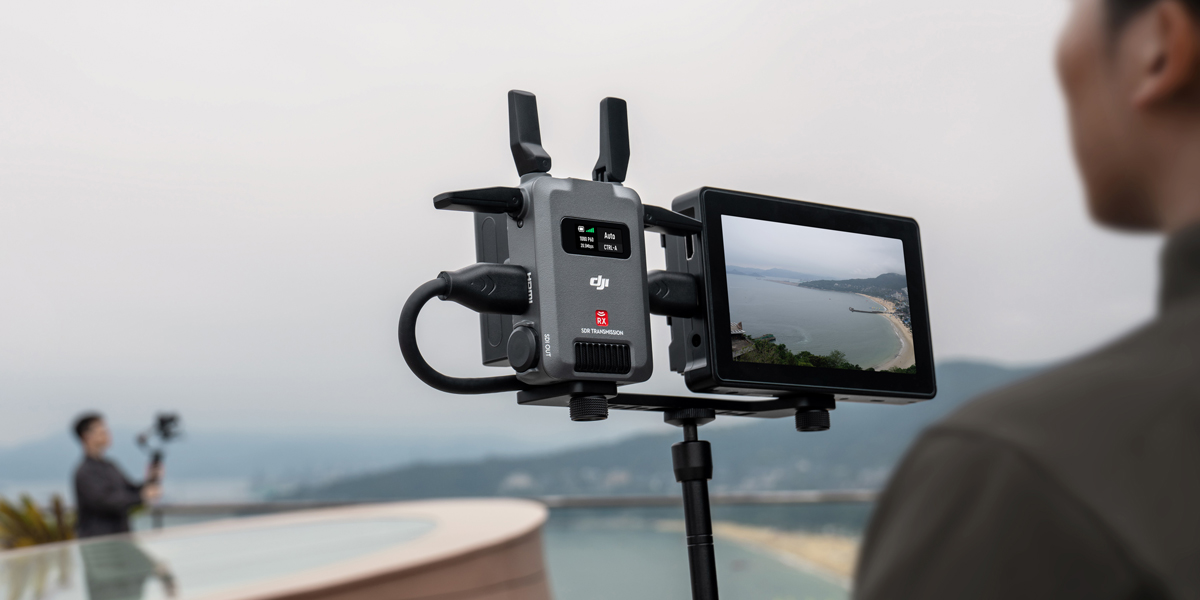Dji sdr wireless transmission combo + atomos ninja v 5" monitor/recorder | tx rx transmitter + receiver